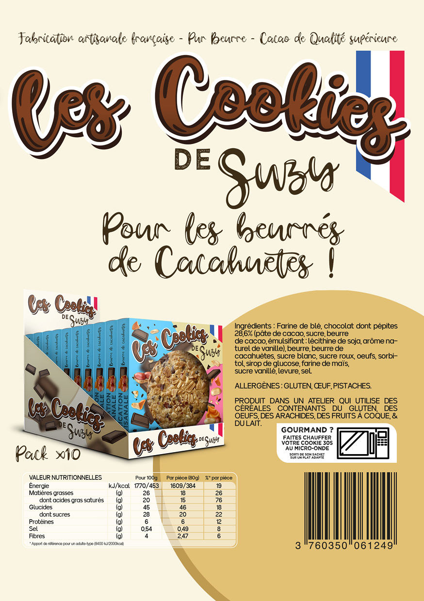 Catalogue Les cookies de Suzy 202315